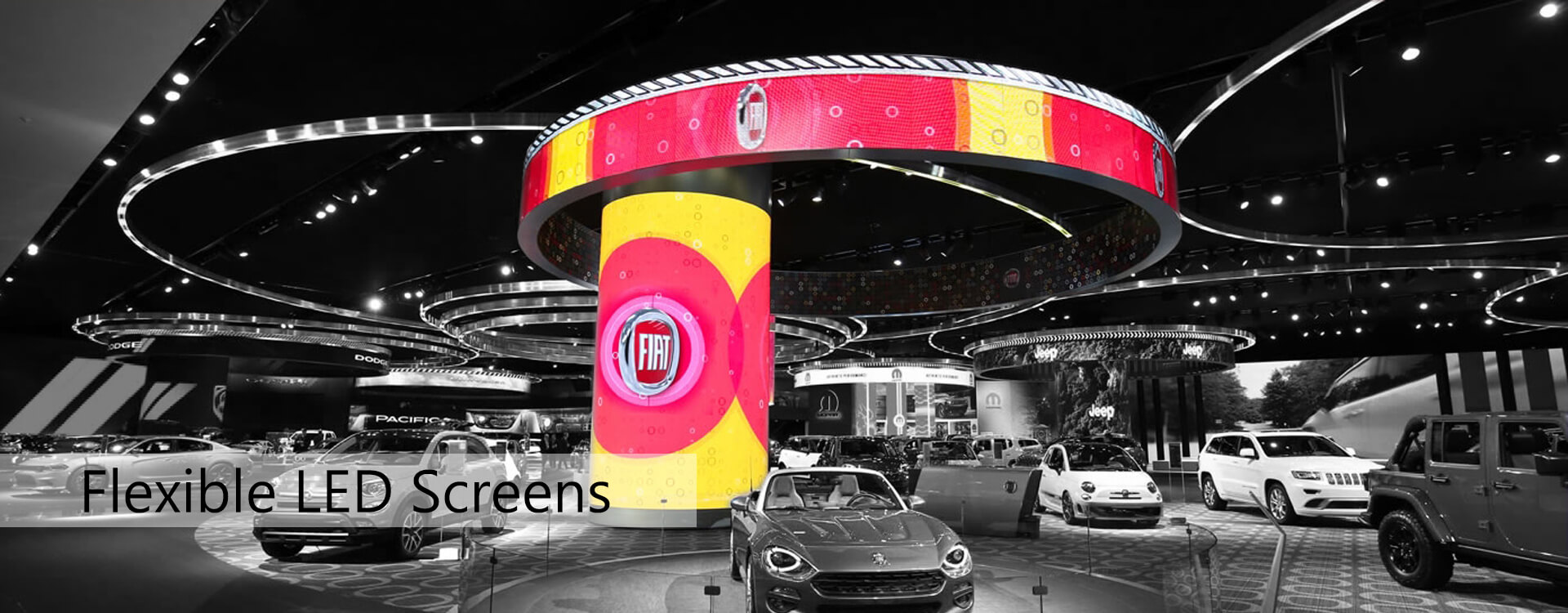 Flexible LED screens