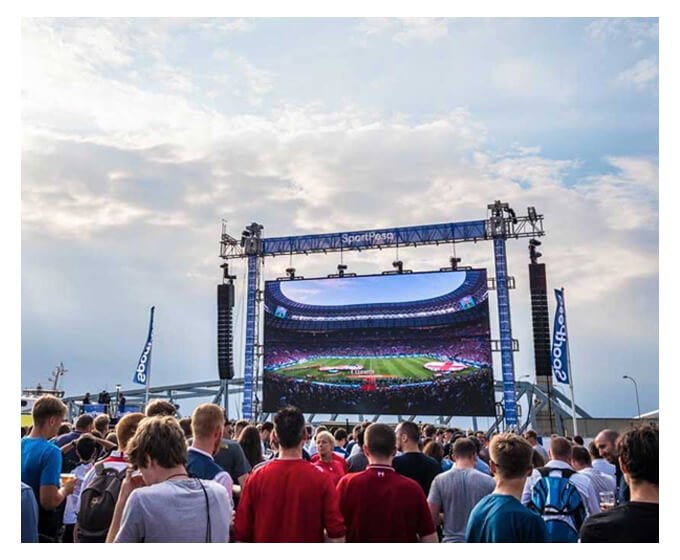 Outdoor rental led screen