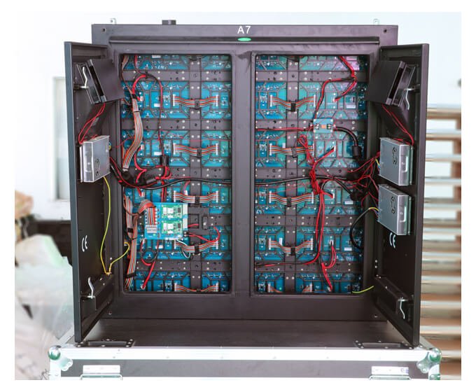 Steel led cabinet
