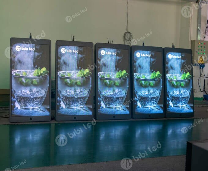 Pole led screen