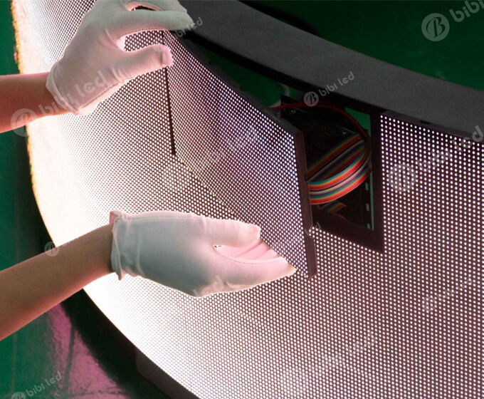 flexible led screen