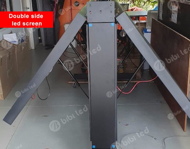 Double side led screen