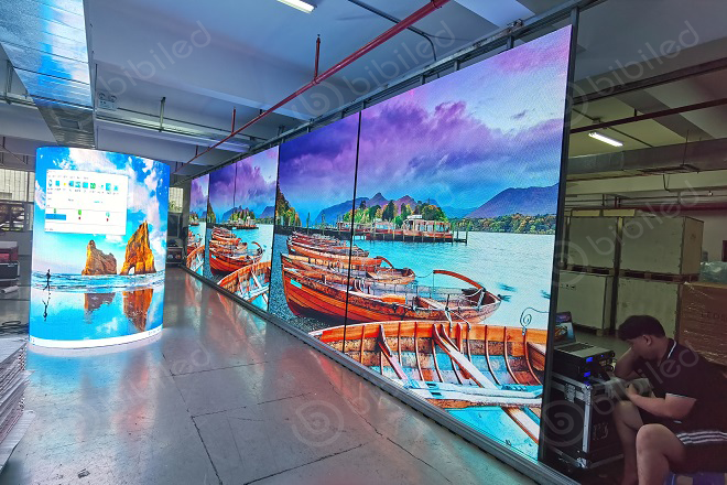 P3.91Indoor LED Screen to Italy