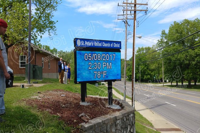 Church's Outdoor Entrance