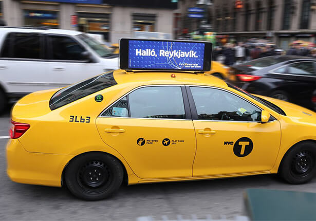 taxi led screens