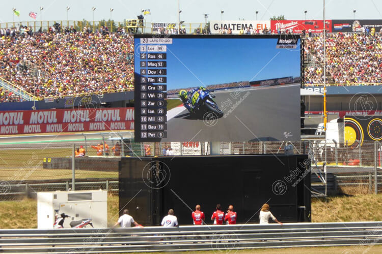 LED screen for racing