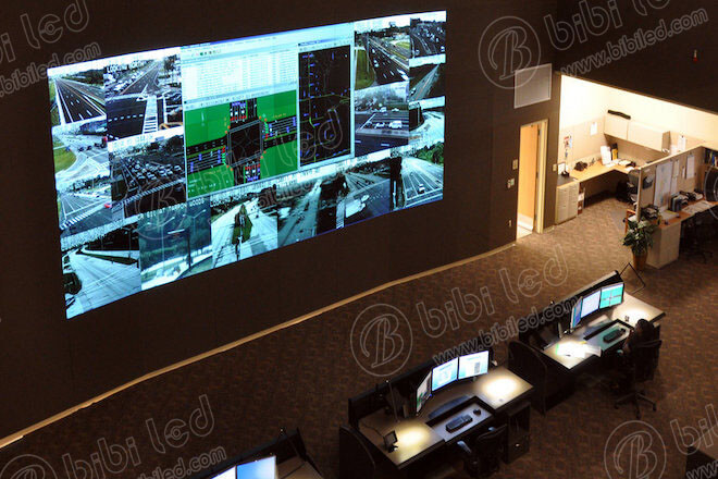 control room led screen