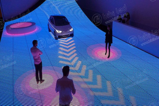floor led screen for exhibition