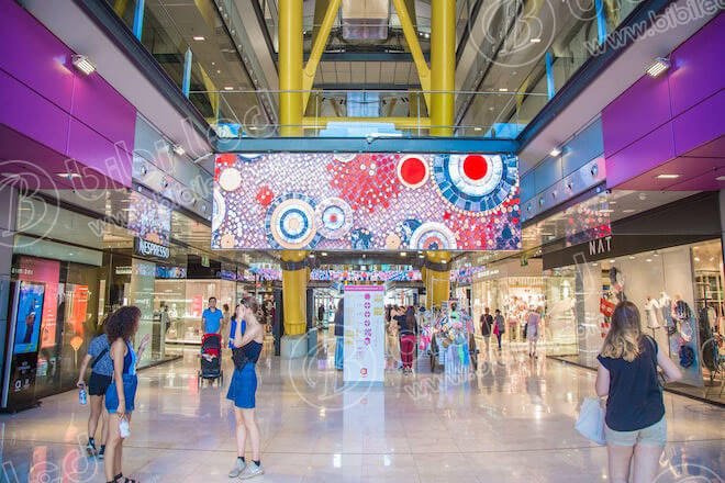 indoor led screen for shopping mall