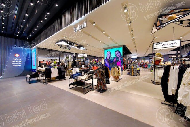 indoor shops led screen