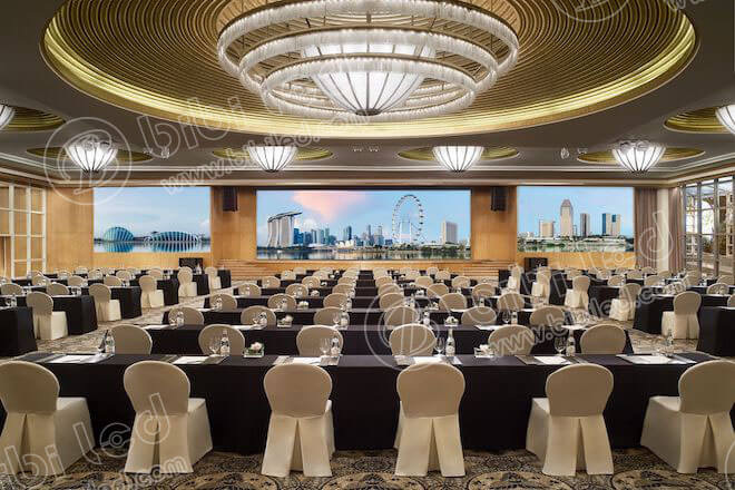 led screen for hotel meeting room