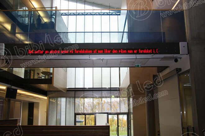 message led screen