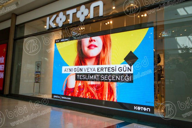 shop window led screen